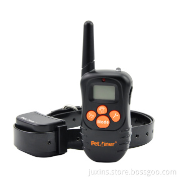 Petrainer waterproof rechargeable dog training bark collar